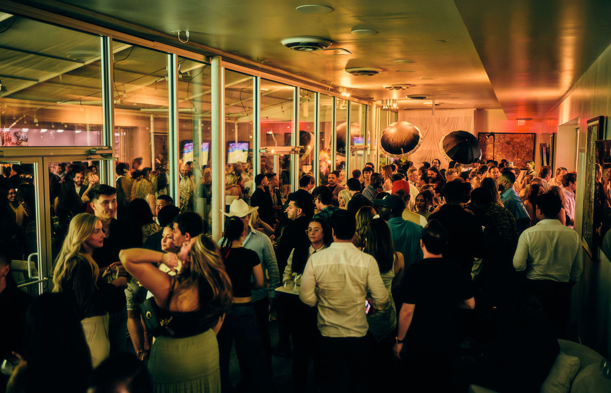 Indoor corporate event