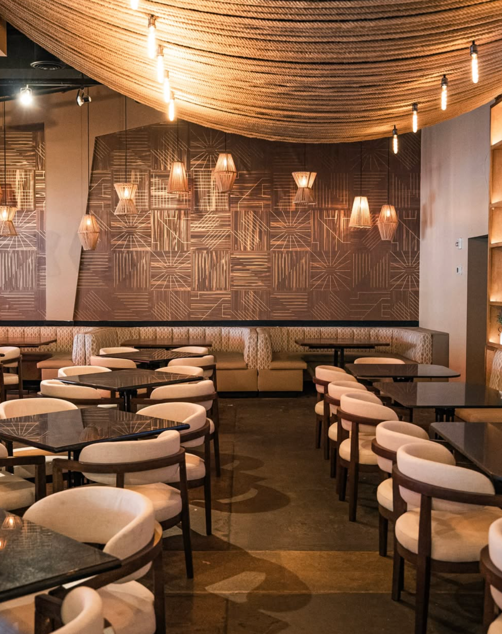 Pangea restaurant interior