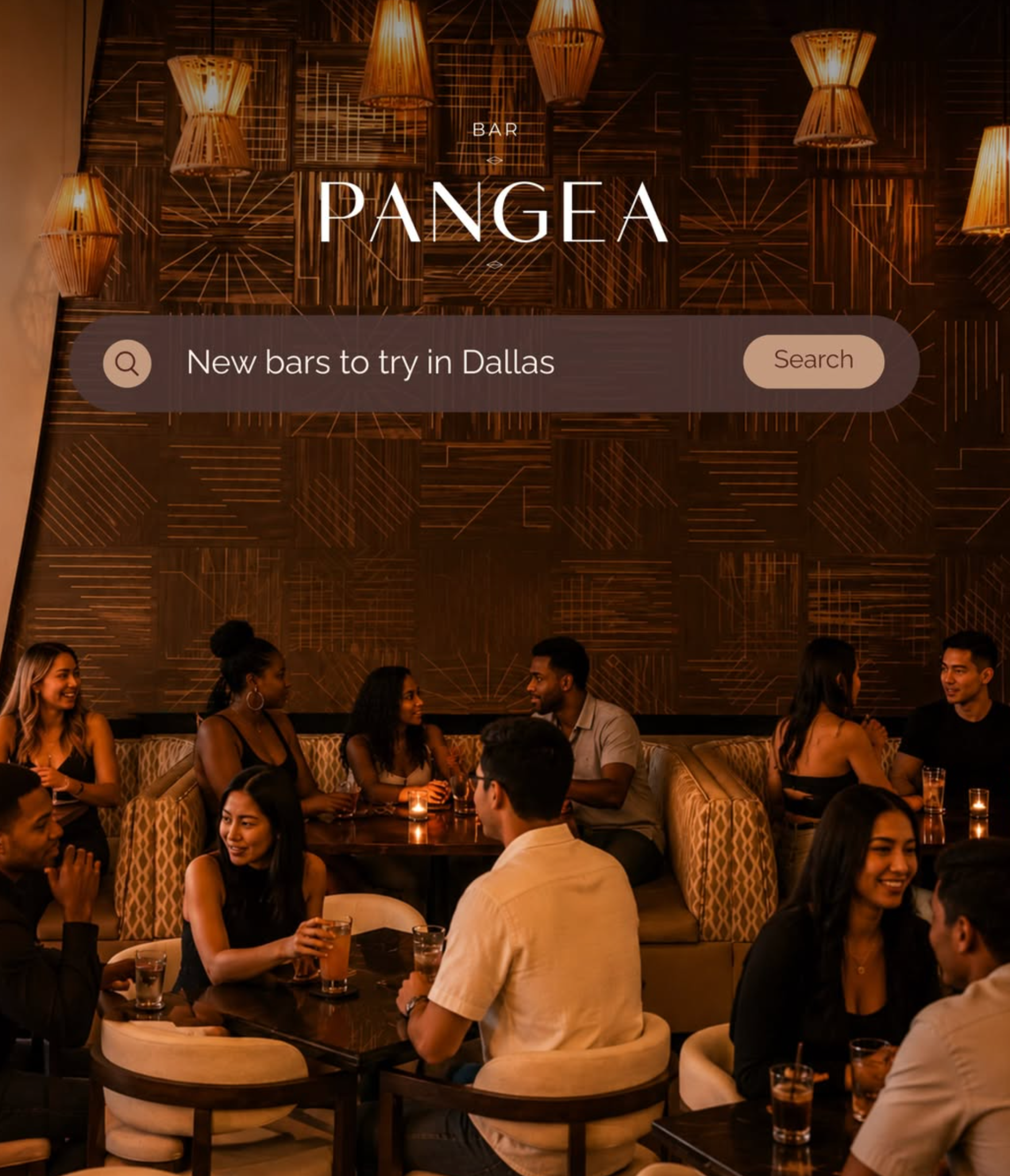 Guests enjoying a night at Pangea in Trinity Groves